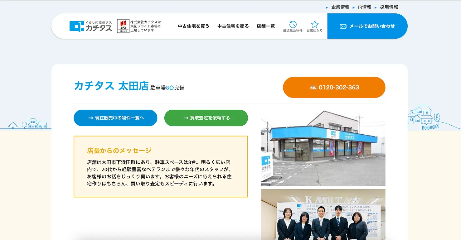 カチタス 太田店 サイトイメージ