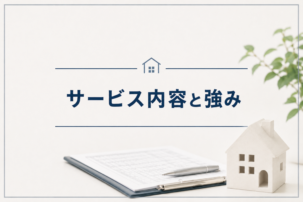 サービス内容と強み